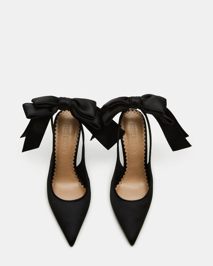 TEACUP BLACK SATIN