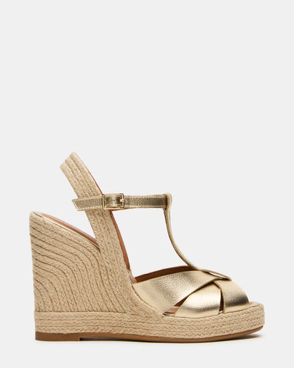 THELMA GOLD LEATHER