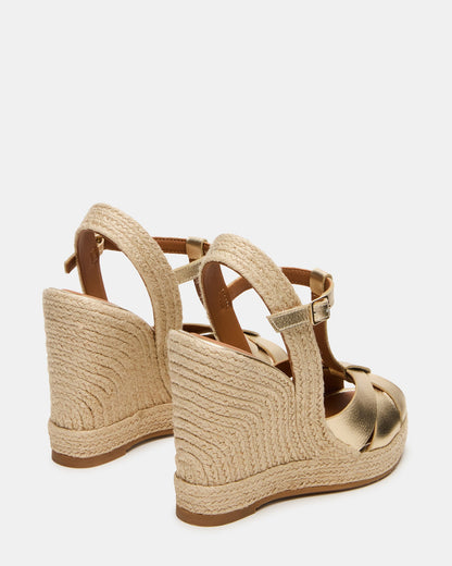 THELMA GOLD LEATHER