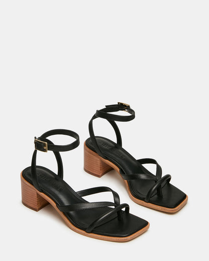 TILLY BLACK LEATHER