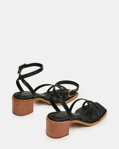 TILLY BLACK LEATHER