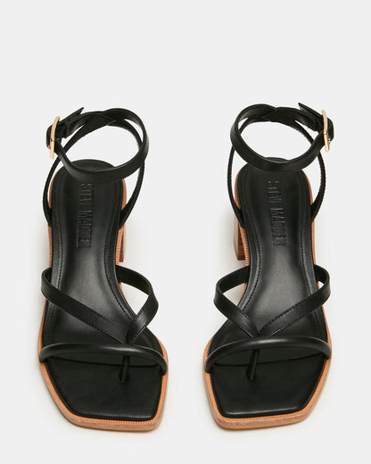TILLY BLACK LEATHER
