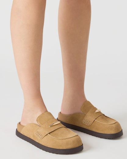 TOBIN CHESTNUT SUEDE