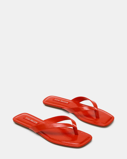 TRELLA RED ORANGE PATENT