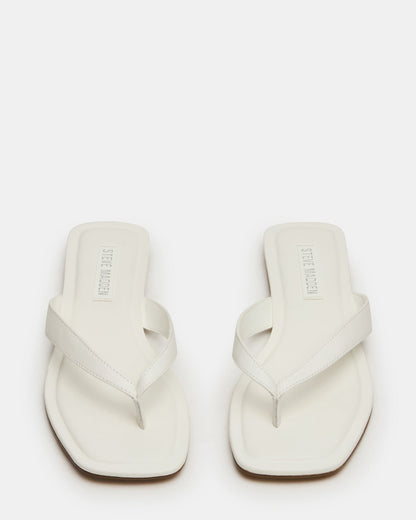 TRELLA WHITE LEATHER