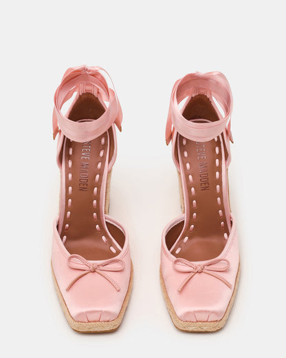 VARINA BLUSH SATIN