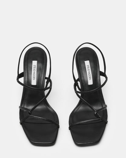 VINETIA BLACK LEATHER