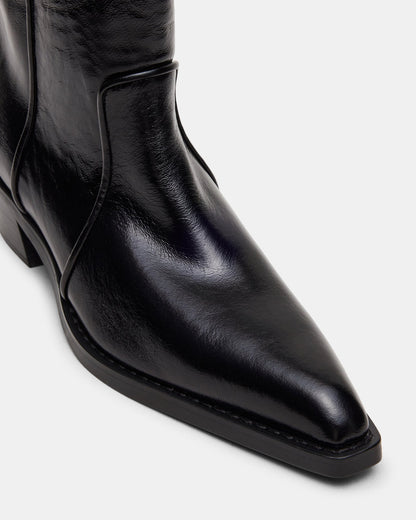 VINNY BLACK LEATHER