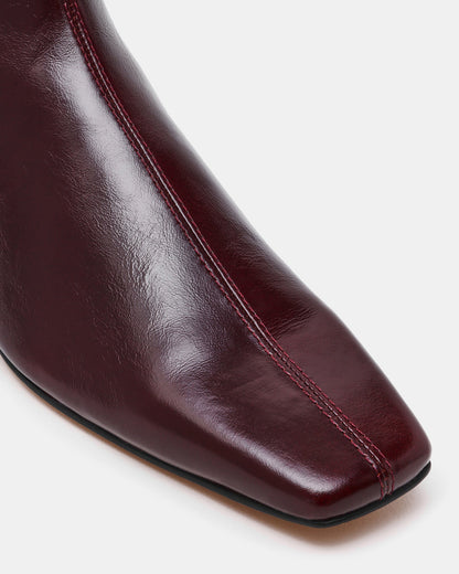 ZAMI DARK CHERRY LEATHER