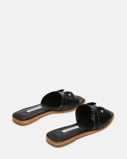 HASTEN BLACK LEATHER