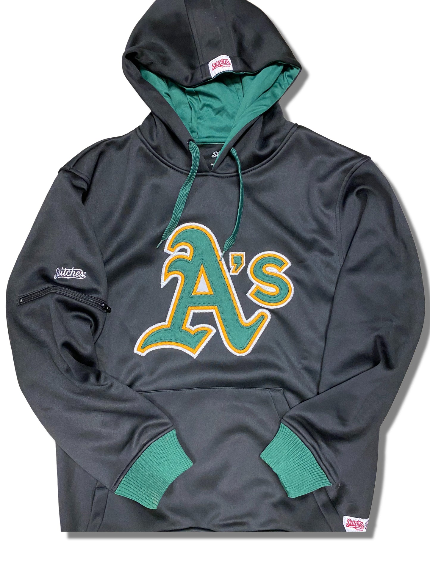 Stitches Men Oakland A's Logo Sweater