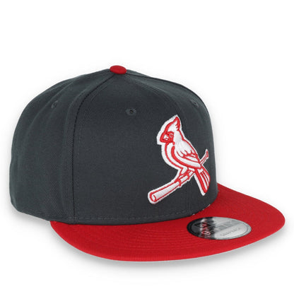 New Era ST Louis Cardinals 2-Tone Color Pack 9FIFTY Snapback Hat- Grey/Scarlet