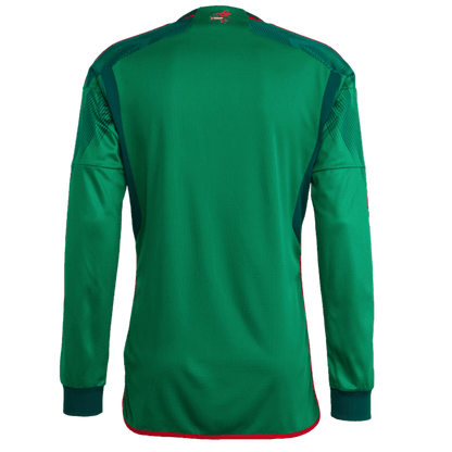 Adidas Men's Mexico 2022 World Cup Long Sleeve Home Jersey
