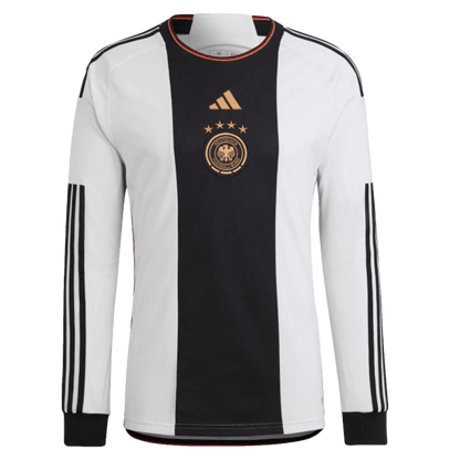 Adidas Germany 2022 World Cup Home Long Sleeve Jersey