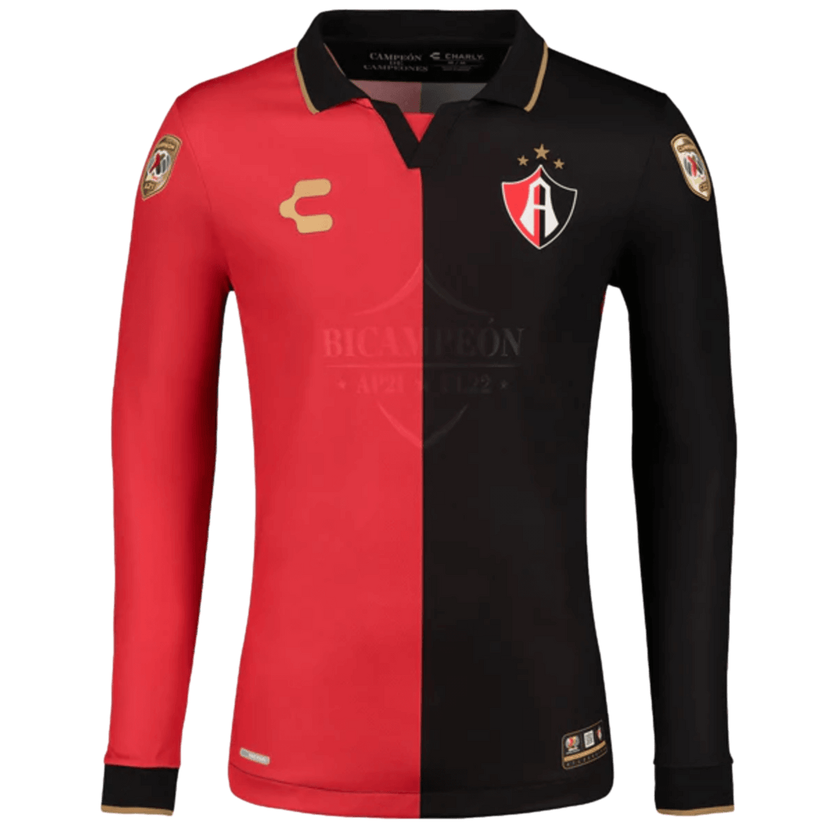 Charly Atlas 22/23 Bi-Campeon Long Sleeve Jersey
