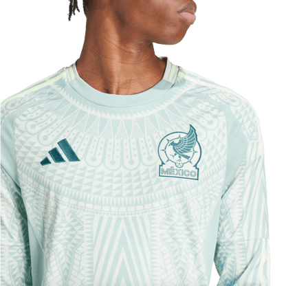Adidas Mexico 2024 Long Sleeve Away Jersey
