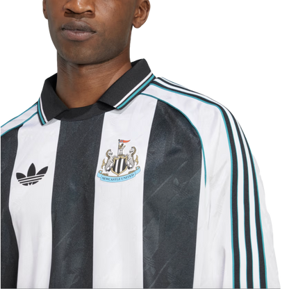 Adidas Newcastle United Long Sleeve Lifestyler Jersey