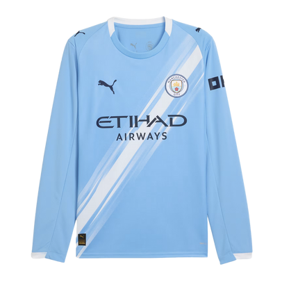 Puma Manchester City 25/26 Long Sleeve Home Jersey