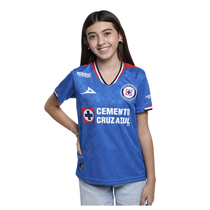 Pirma Cruz Azul 25/26 Youth Home Jersey