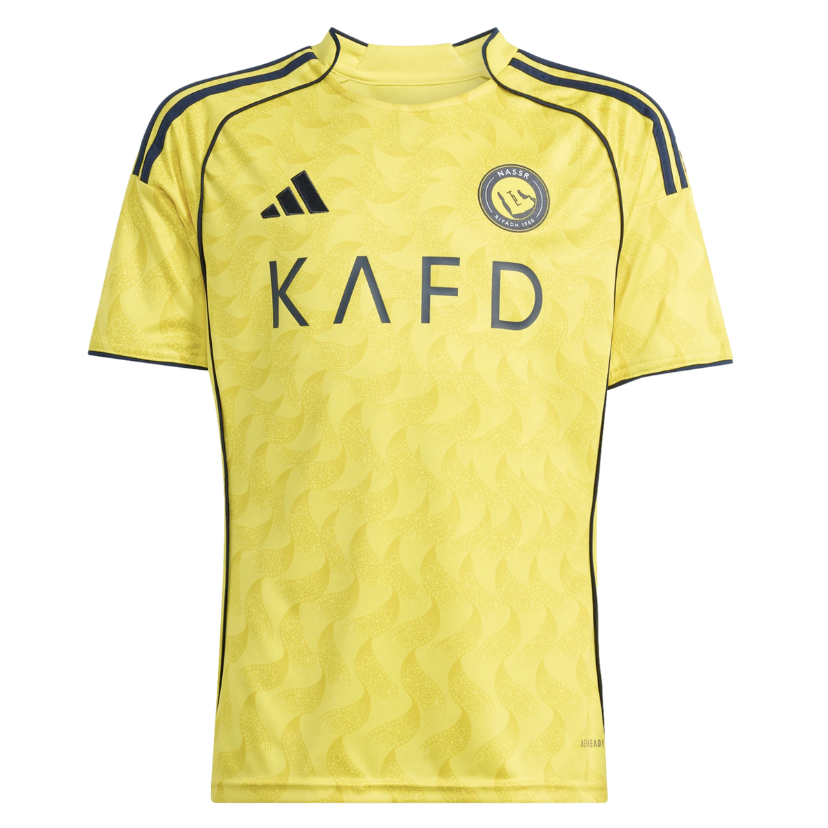 Adidas Al Nassr FC 25/26 Ronaldo Youth Home Jersey