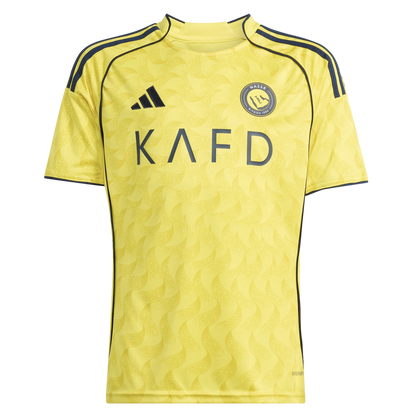 Adidas Al Nassr FC 25/26 Ronaldo Youth Home Jersey