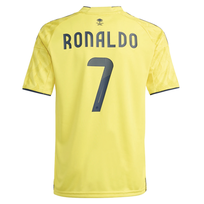 Adidas Al Nassr FC 25/26 Ronaldo Youth Home Jersey