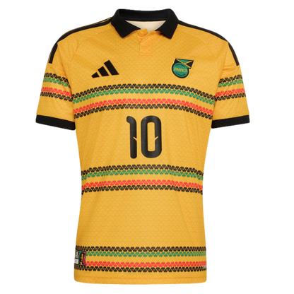 Adidas Jamaica 2026 Bob Marley #10 Home Jersey