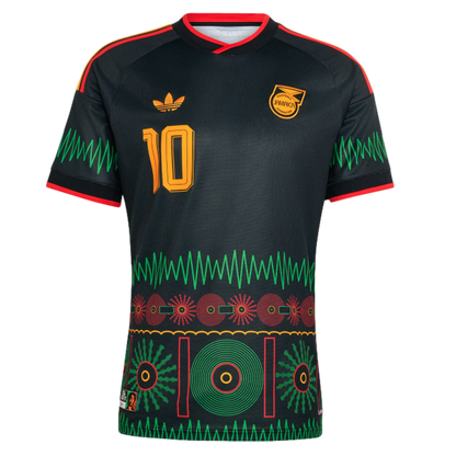 Adidas Jamaica 2026 Bob Marley #10 Away Jersey