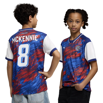 Puma McKennie 8 USA Passion Youth Jersey