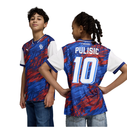Puma CP Pulisic 10 USA Passion Youth Jersey