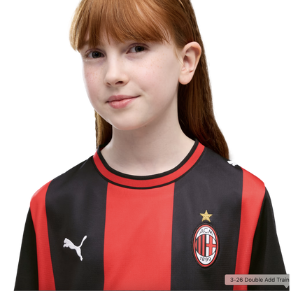 Puma AC Milan 26/27 Youth Home Jersey