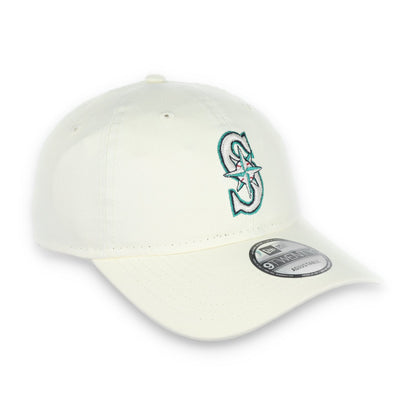 New Era Seattle Mariners Core Classic 2.0 9Twenty Adjustable Hat-Ivory
