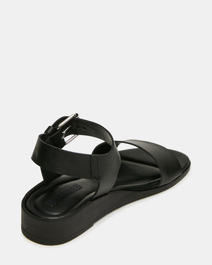 VAEDA BLACK LEATHER