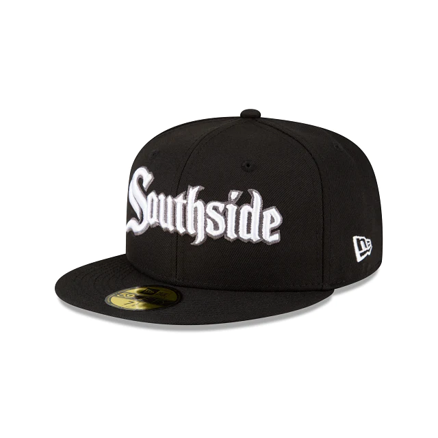 New Era Chicago White Sox MLB 59fifty City Connect Alt2 Fitted Hat Cap BLK/Whi