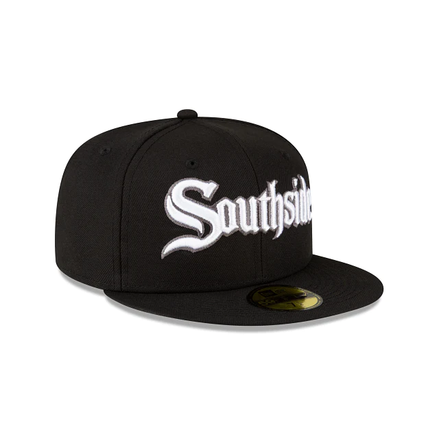 New Era Chicago White Sox MLB 59fifty City Connect Alt2 Fitted Hat Cap BLK/Whi