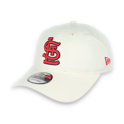 New Era St Louis Cardinals Core Classic 2.0 9Twenty Adjustable Hat- Ivory