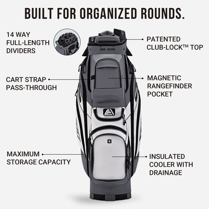 T-LOCK 4.0 Cart Bag / FogGrey