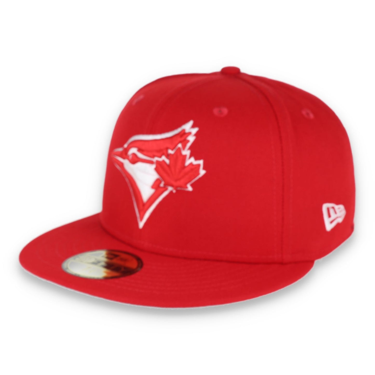 NEW ERA TORONTO BLUE JAYS 1993 WORLD SERIES SIDE PATCH 59FIFTY FITTED -SCARLET