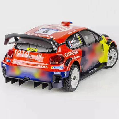 TRACTION HOBBY KM WRC Citroen C3 1/7 RC Car 4WD Drift Rally Racing Brushless 2.4GHz Off-road Model RTR