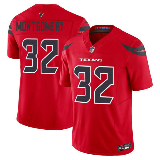 David Montgomery Houston Texans Jersey - Red