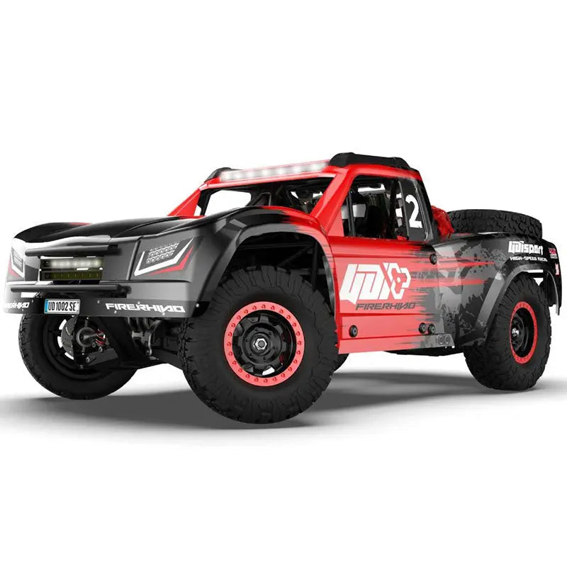 UDIRC 1002 1002SE RC Car 1/10 2.4G 4WD 60km/h Brushless Short Course Truck LED Light Gyro All Terrain Desert Off Road Truck