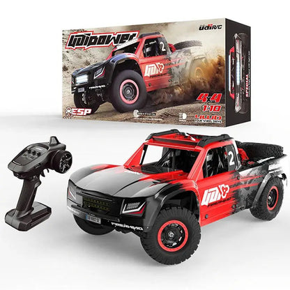 UDIRC 1002 1002SE RC Car 1/10 2.4G 4WD 60km/h Brushless Short Course Truck LED Light Gyro All Terrain Desert Off Road Truck