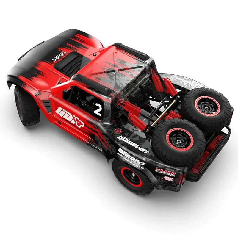 UDIRC 1002 1002SE RC Car 1/10 2.4G 4WD 60km/h Brushless Short Course Truck LED Light Gyro All Terrain Desert Off Road Truck