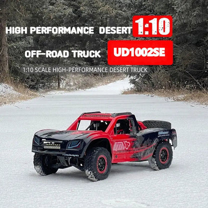 UDIRC 1002 1002SE RC Car 1/10 2.4G 4WD 60km/h Brushless Short Course Truck LED Light Gyro All Terrain Desert Off Road Truck