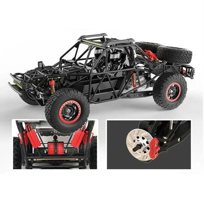 UDIRC 1002 1002SE RC Car 1/10 2.4G 4WD 60km/h Brushless Short Course Truck LED Light Gyro All Terrain Desert Off Road Truck