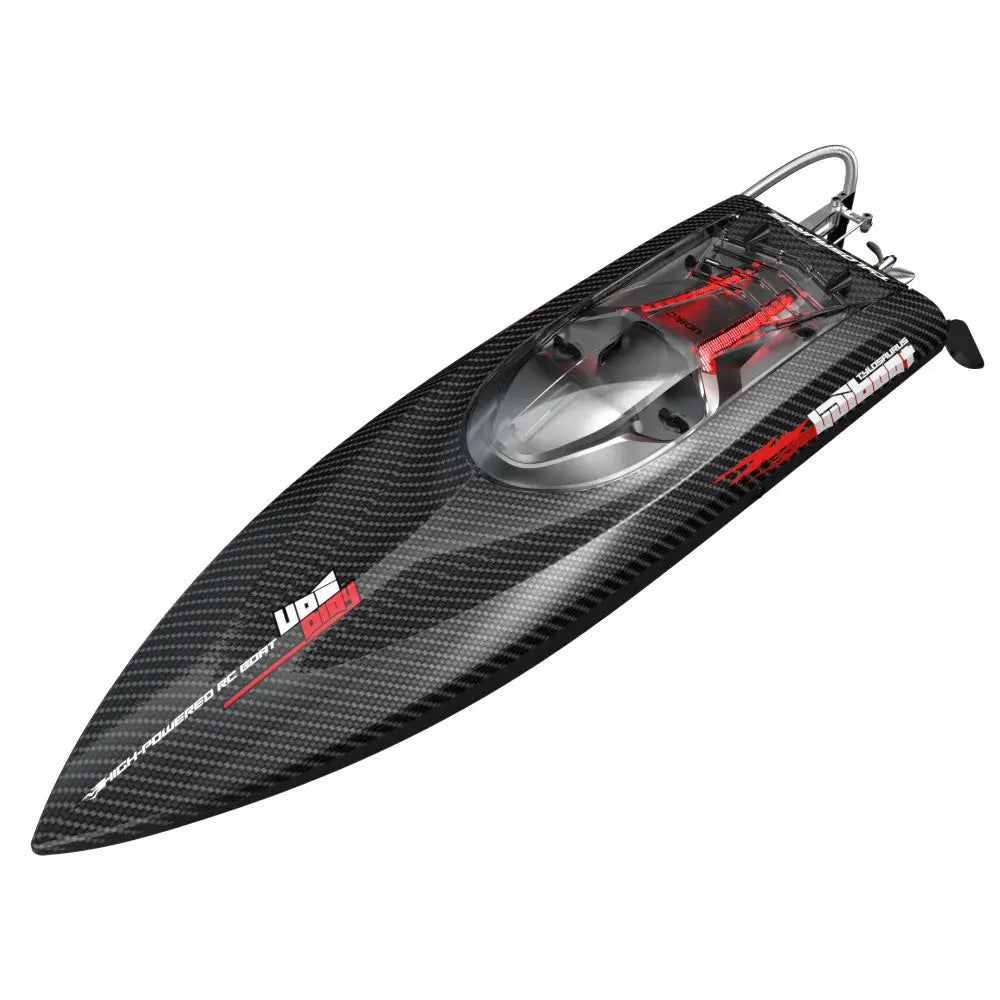 UDIRC UDI022 2.4G 4CH Brushless RC Boat 60km/h High Speed Carbon Fiber Water Cooling Reverse Racing Speedboat RTR