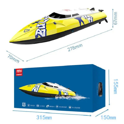 UDIRC UDI906 RC Boat Waterproof High Speed Speedboat One-button Reset Water-cooled Boat Toy