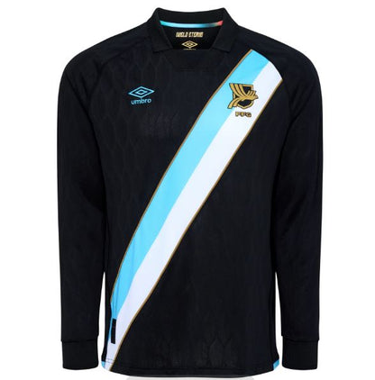 Umbro Men's Guatemala Authentic Away Long Sleeve Jersey 26/27