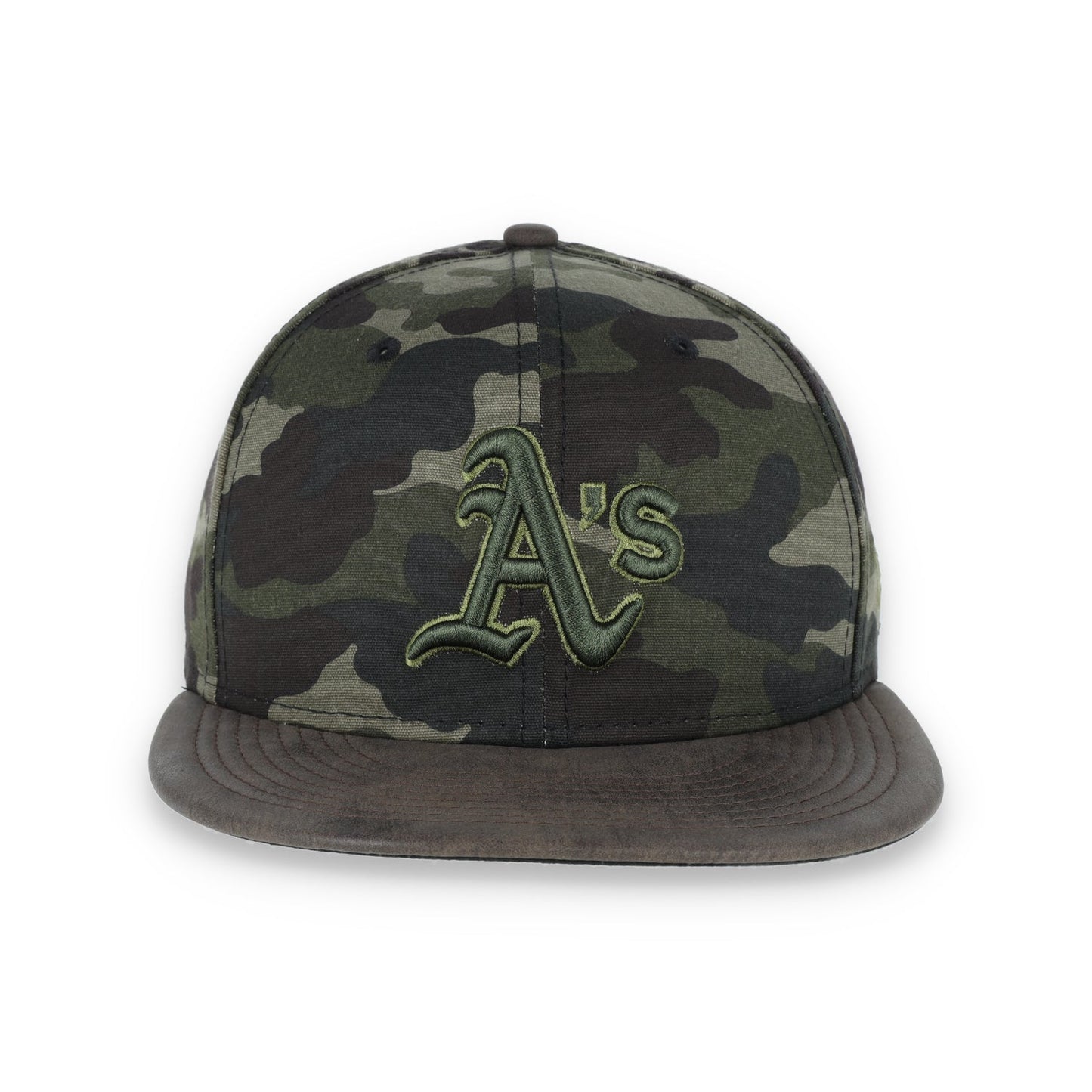 Oakland Athletics New Era 59Fifty Cap-camo/brown
