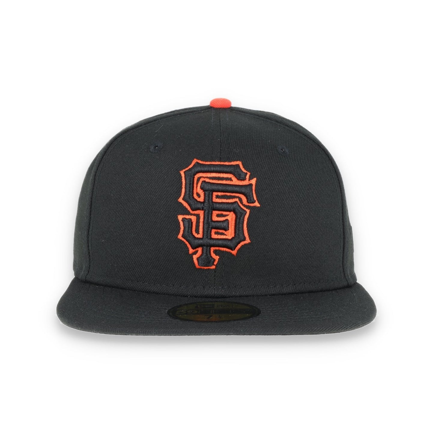 New Era San Francisco Giants Script BacK 59Fifty Fitted Hat - Black